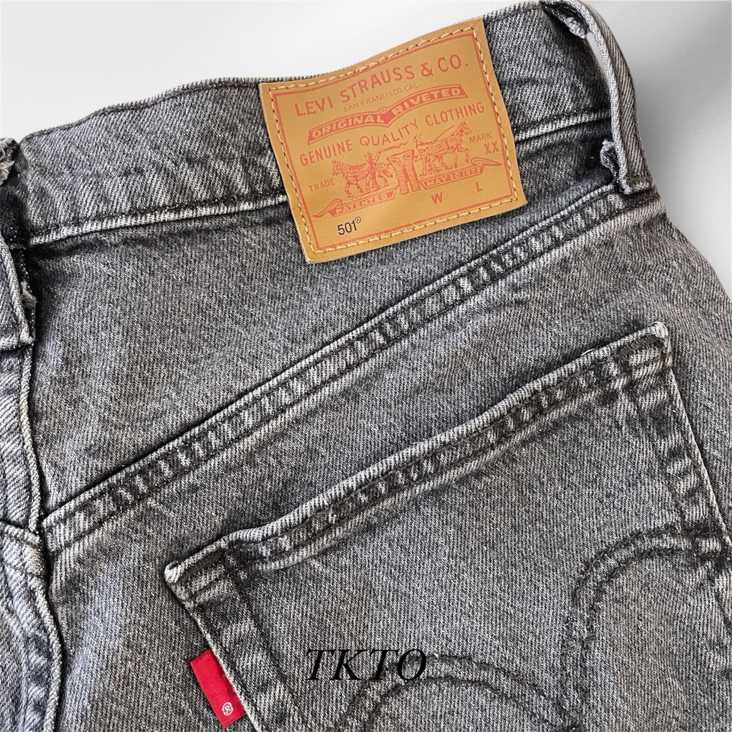 Levi’s Women’s 501 High Rise Denim Short