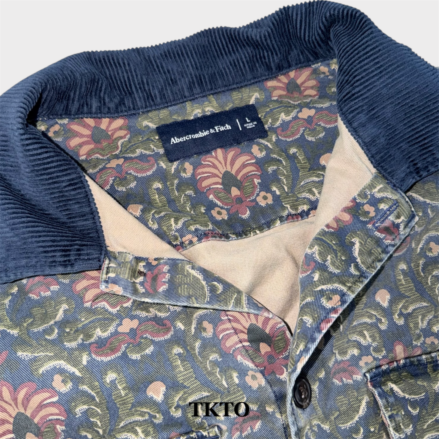Abercrombie & Fitch Men’s Twill Shirt Jacket (L)